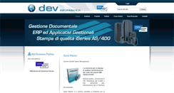 Desktop Screenshot of devinformatica.it