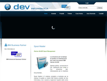 Tablet Screenshot of devinformatica.it